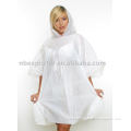 PE disposable poncho raincoat(BT-0009)